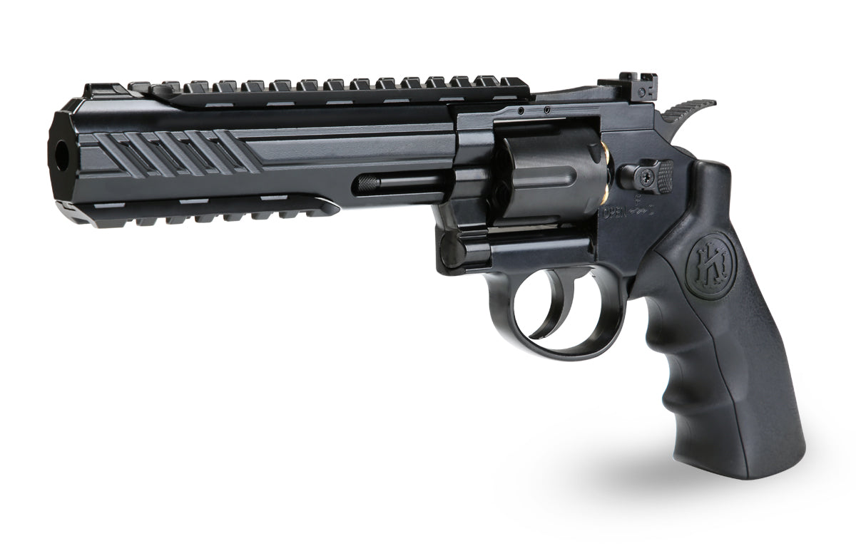 KLI 6.0" Herc Co2 Revolver (.177/4.5mm - Full Metal - L45-19081-BX - Black)
