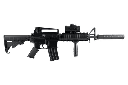airmaX M4 LPAEG M4 (with Mock Scope, Grip, Silencer, Battery and Charger)