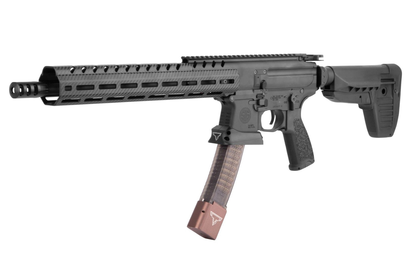 Sig Sauer x Taran Tactical Innovations JW Series PF VFC MPX JW TTI Carbon Fiber Handguard AEG