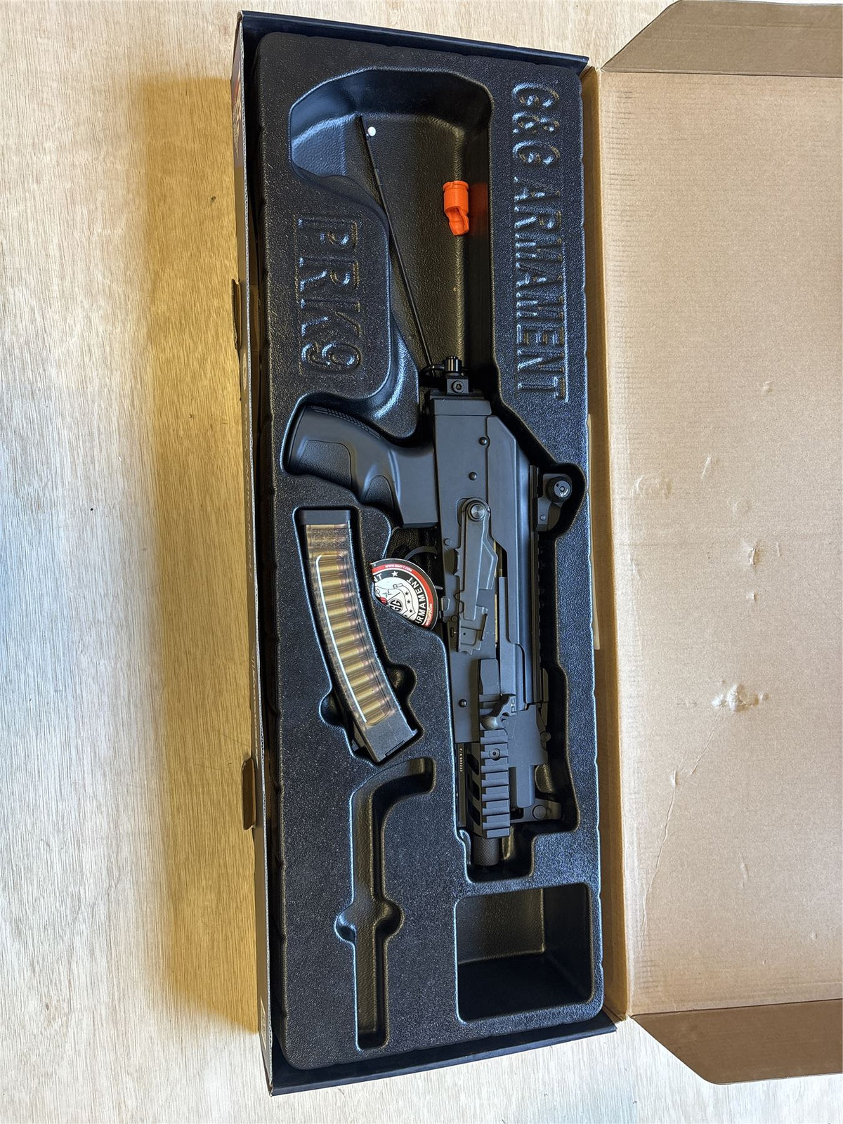 [Boneyard] G&G AK PRK9 AEG (Black - GRK-9MM-ETU-BNB-NCM) - Unknown Fault or Ex. Display