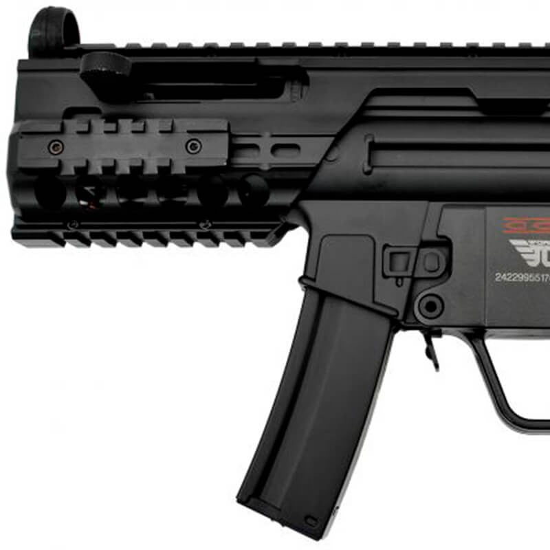 JG Swat 5K-A1 Railed CQB SMG (Inc. Battery and Charger - 202T - Black)