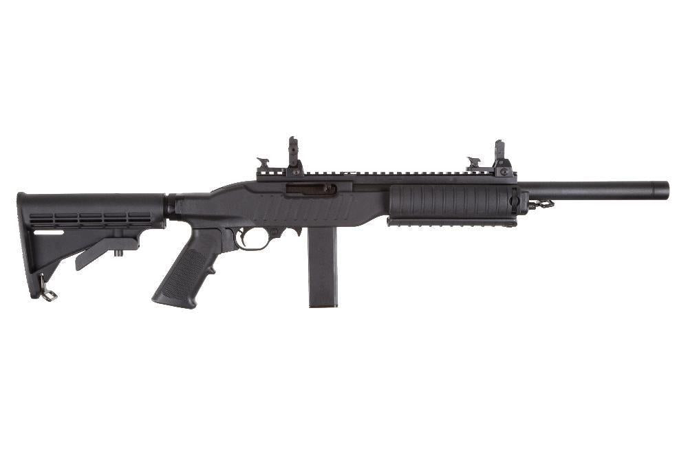 KJWorks KC02 V2 10/22 Gas Blowback Rifle with Extended Magazine