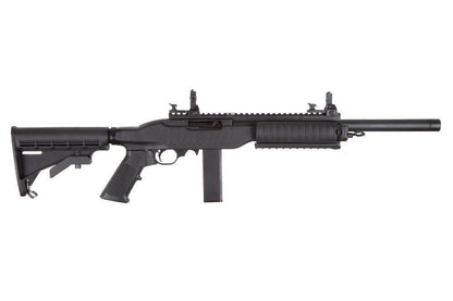 KJWorks KC02 V2 10/22 Gas Blowback Rifle with Extended Magazine