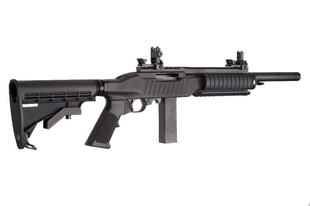 KJWorks KC02 V2 10/22 Gas Blowback Rifle with Extended Magazine