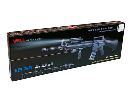 Well M16A1 Spring Rifle (Black)