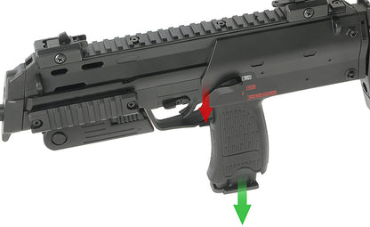 Well R4 AEG Sub-Machine (Full Metal - Standard - R4-BLACK)