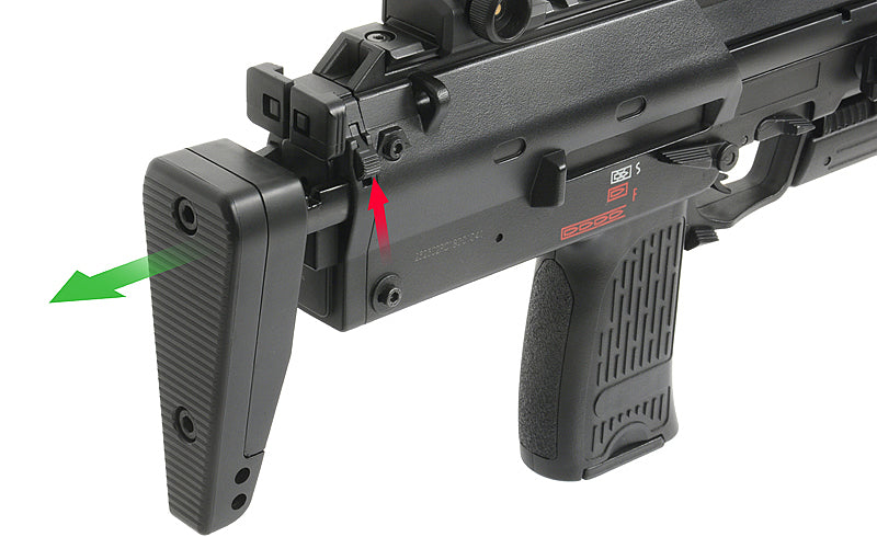 Well R4 AEG Sub-Machine (Full Metal - Standard - R4-BLACK)