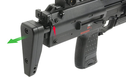 Well R4 AEG Sub-Machine (Full Metal - Standard - R4-BLACK)