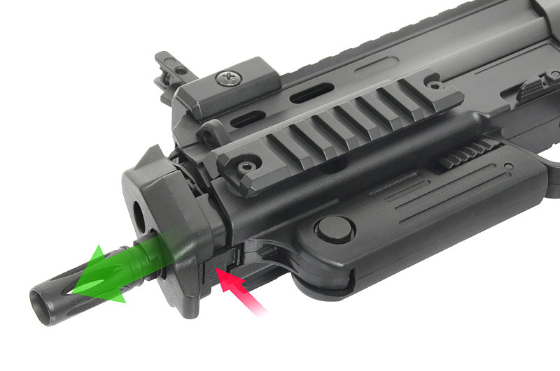 Well R4 AEG Sub-Machine (Full Metal - Standard - R4-BLACK)
