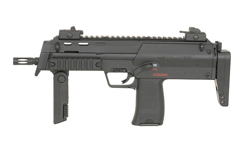Well R4 AEG Sub-Machine with Silencer (Full Metal - Long Mag. - R4-BLACK)