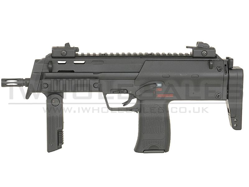 Well R4 AEG Sub-Machine with Silencer (Full Metal - Long Mag. - R4-BLACK)