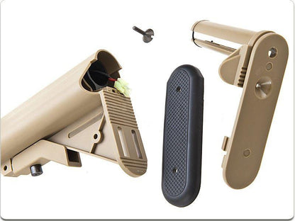 Ares - KNIGHTS SR25 Carbine (locked to semi EFCC) DMR AEG (Tan) (ARES-SR-005E)(400 fps)