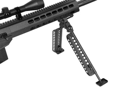 Galaxy - M82A1 Bolt Action Sniper Rifle with Scope and Bipod (Black - G31C)
