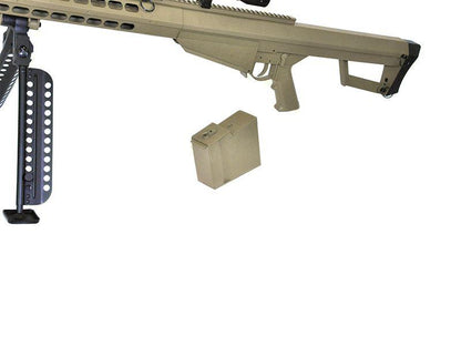 Galaxy - M82A1 Bolt Action Sniper Rifle with Scope and Bipod (Tan - G31CD)