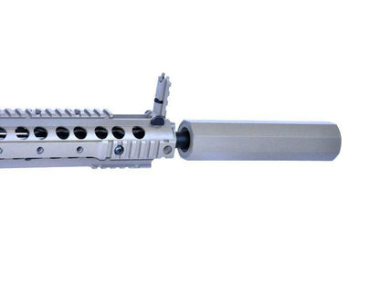 A&K M4 Rifle with Silencer with Tactical Stock (Tan - M4-TAN)