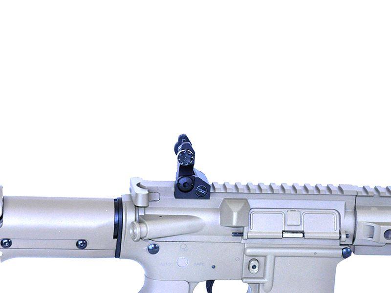 A&K M4 Rifle with Silencer with Tactical Stock (Tan - M4-TAN)