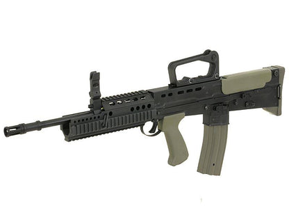 Army R85A1 (Black) (ARMY-R85A1) with DD style front rail