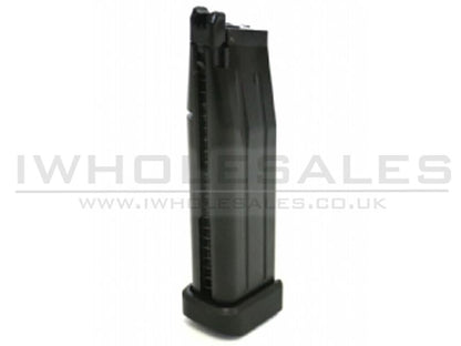 WE Custom Hi-Capa IREX GBB (6 Inch - Black - Type-C)