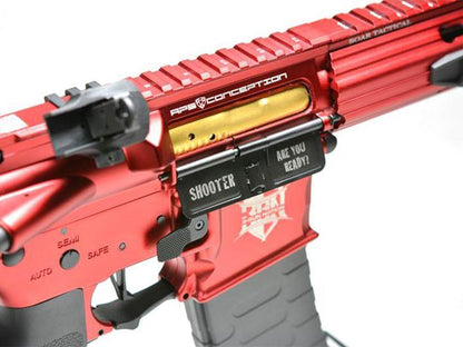 APS "Boar Tactical" Silver Edge 17" KeyMod (3 Gun) AEG (ASR-119 - Red)