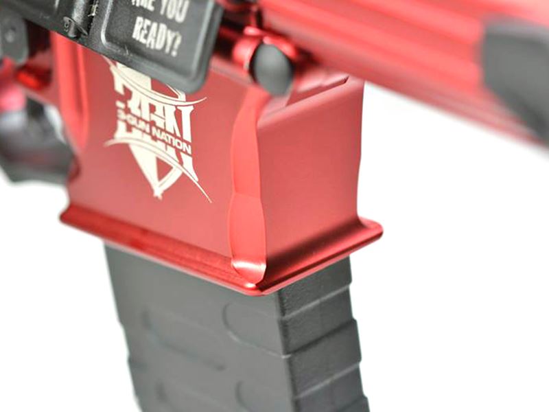 APS "Boar Tactical" Silver Edge 17" KeyMod (3 Gun) AEG (ASR-119 - Red)