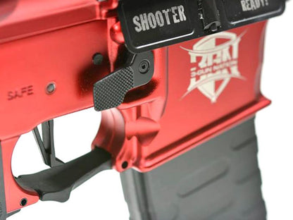 APS "Boar Tactical" Silver Edge 17" KeyMod (3 Gun) AEG (ASR-119 - Red)
