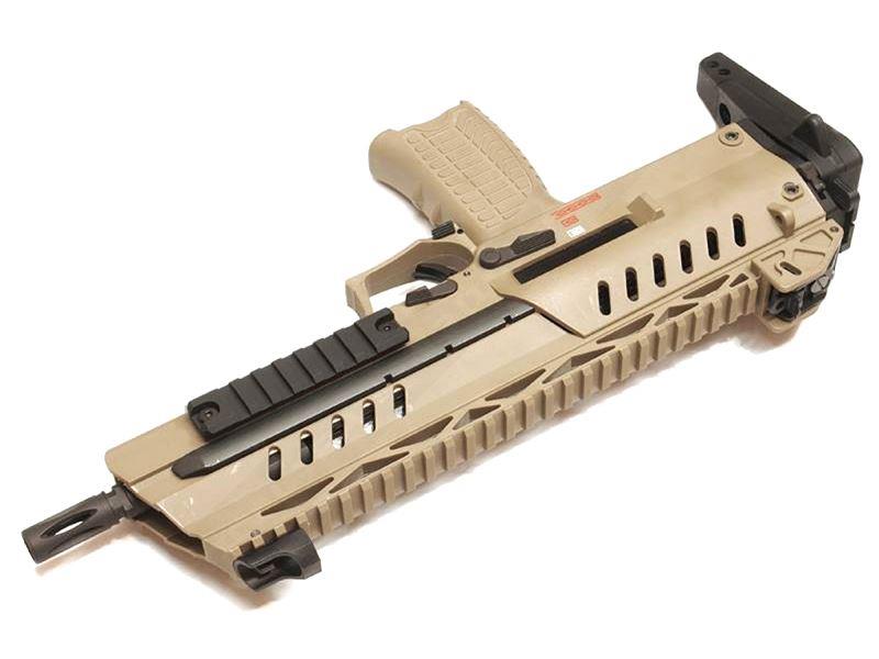 WE SMG8 Gas Blowback SMG (Tan)