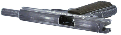 Armorer Works Custom "Molon Labe" 1911 Gas Blowback Pistol (Full Metal -Brown Grips - AW-NE2002)