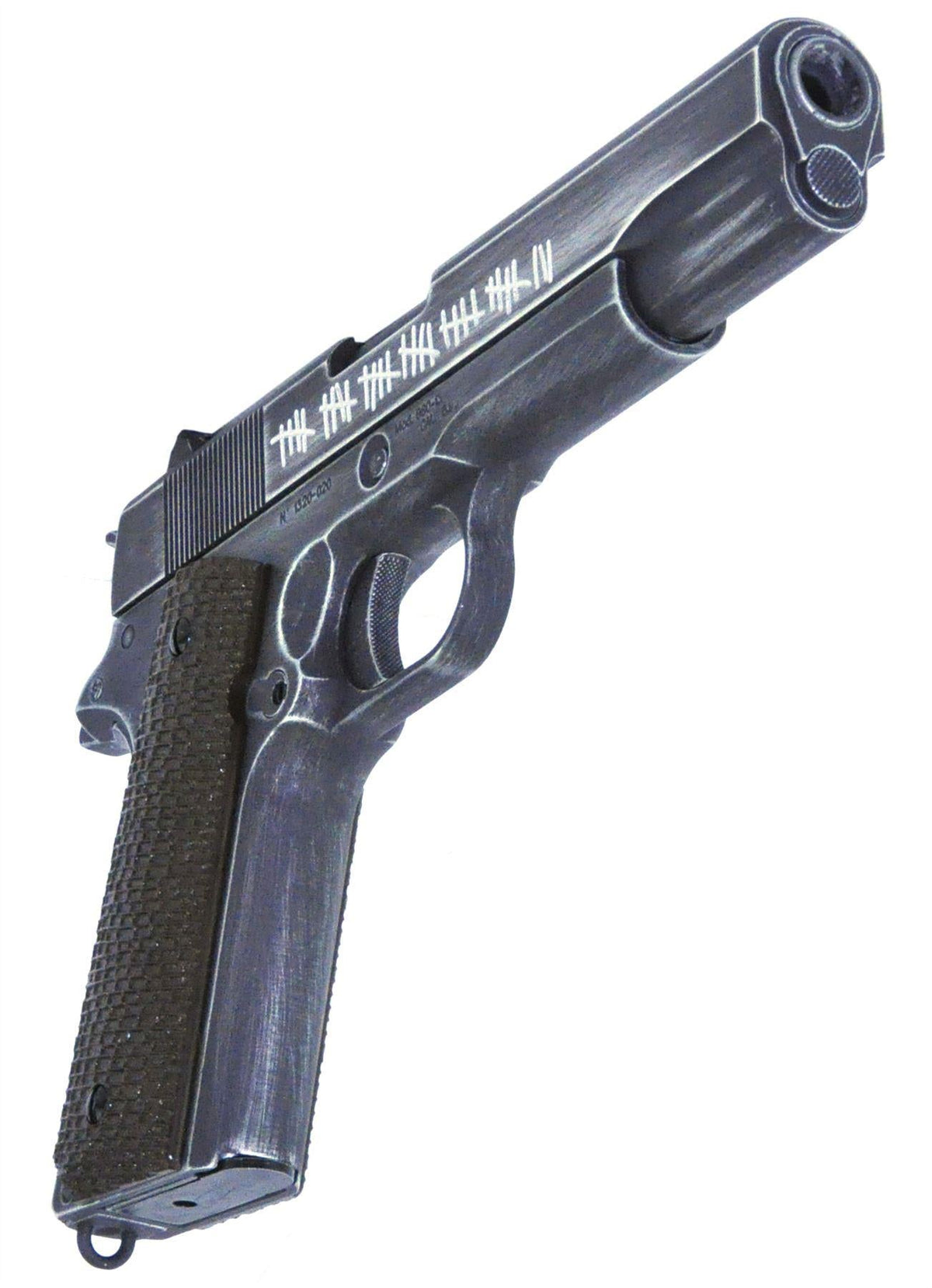 Armorer Works Custom "Molon Labe" 1911 Gas Blowback Pistol (Full Metal -Brown Grips - AW-NE2002)