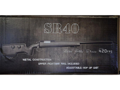 Classic Army SR40 Sniper Rifle (Black - D001-M-BK)