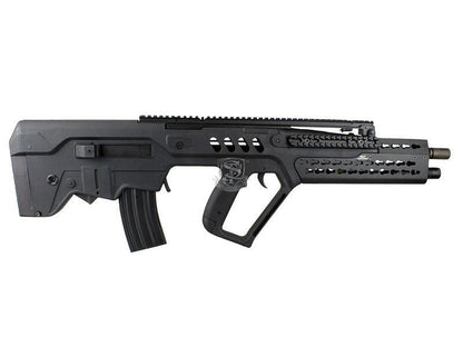 S&T TS21 Keymod Flat Top with Electric Blowback (Black - ST-AEG-78-BK)