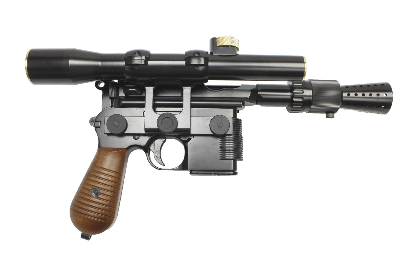 Armorer Works M712 Smuggler Blaster with Scope & Flash Hider GBBP (Full Metal)