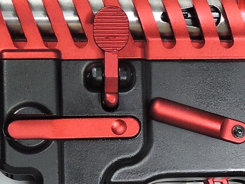 APS "Red Dragon" FMR MOD1 AEG (Red/Black - ASR-120)