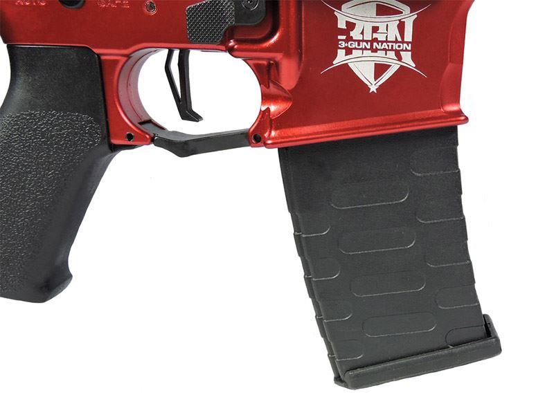 APS "Boar Tactical - Demolition" Silver Edge 17" KeyMod (Tron Stock) AEG (ASR-119X - Red)