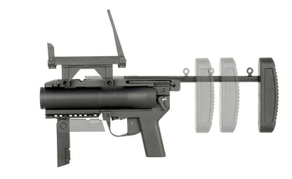 S&T ST320A1 Grenade Launcher (40mm Cartridge - Black - ST-GL-M320)
