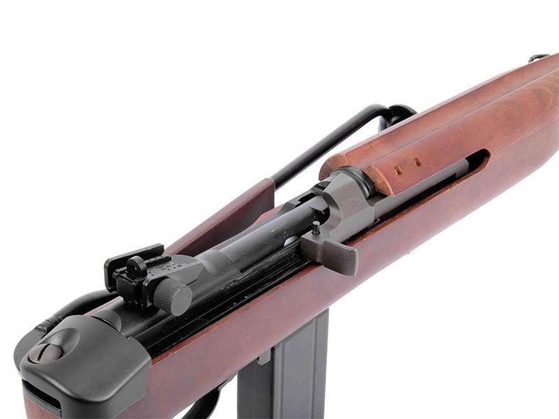 King Arms M1A1 Paratrooper Blowback Rifle (Real Wood - Co2 - KA-AG-126)
