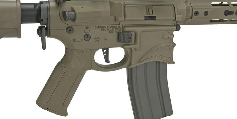 Ares x Sharp Bros. Hellbreaker Pro. M4 7" (Tan - M4-SB7-DE)