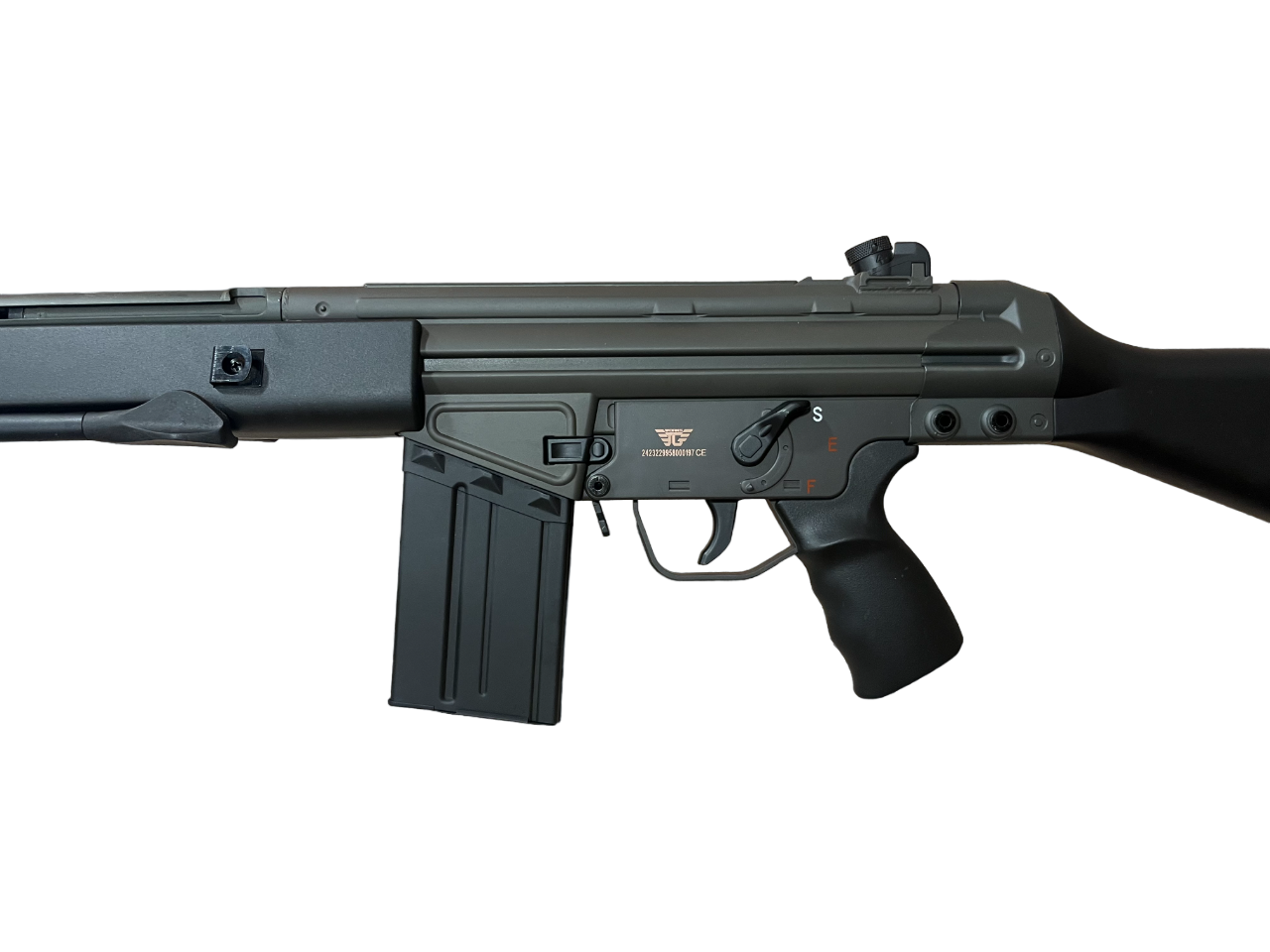 JG T3 K3 AEG (with Battery and Charge - 098 - Black)