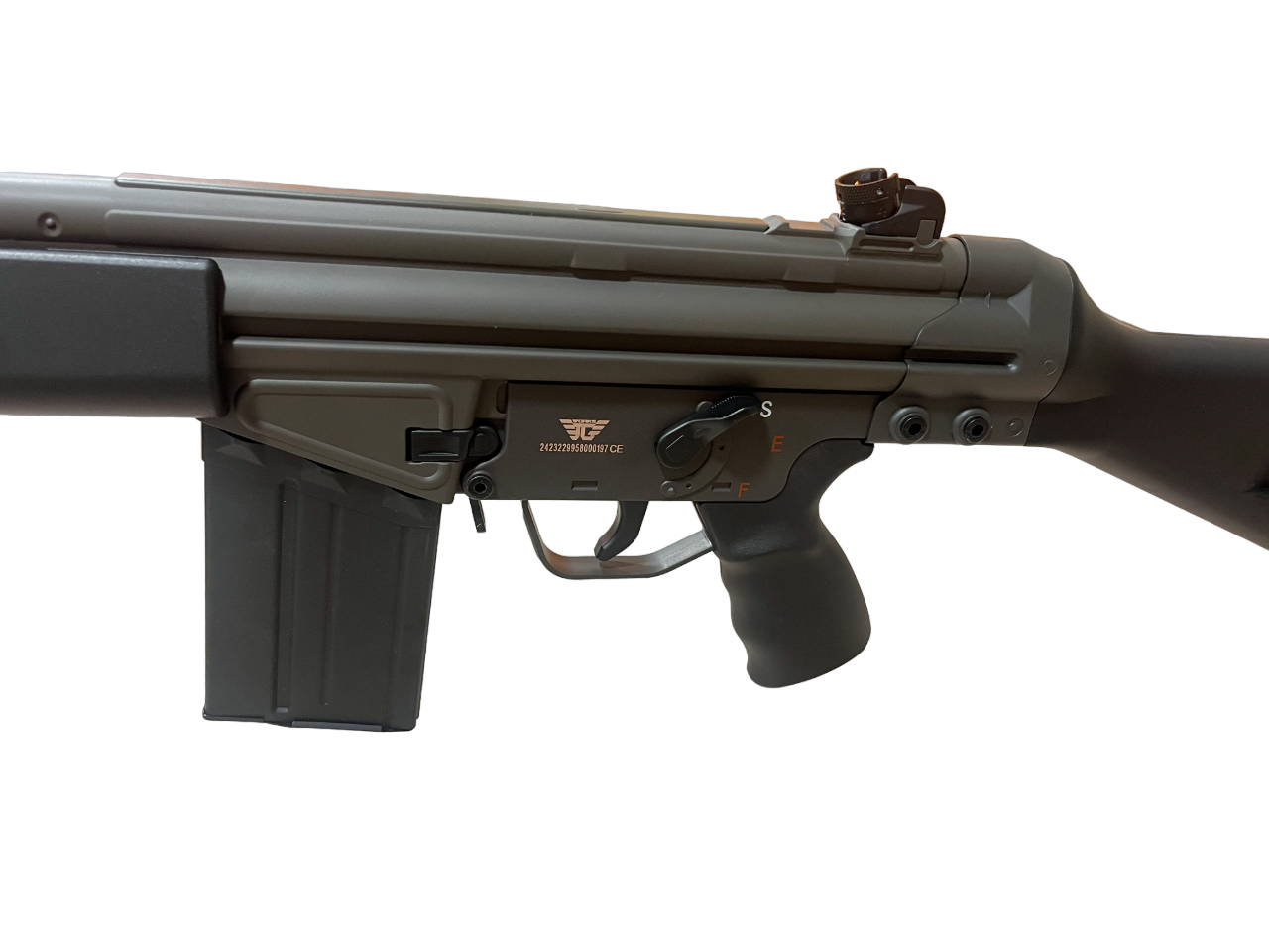 JG T3 K3 AEG (with Battery and Charge - 098 - Black)