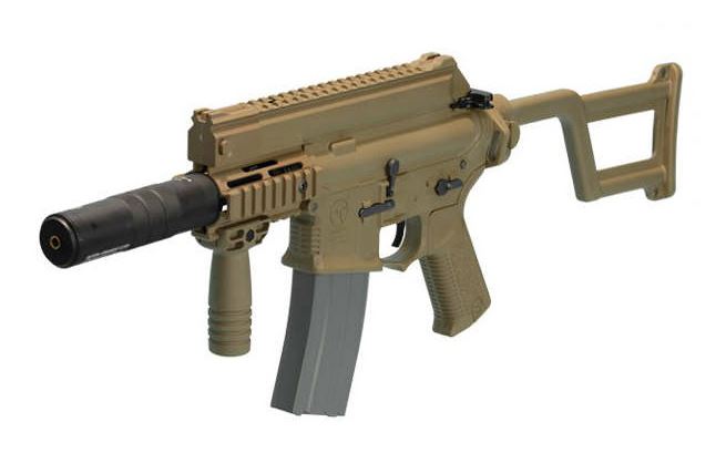 Ares Amoeba Tactical M4 AEG With Silencer (ARES-AM-005-DE - Tan)