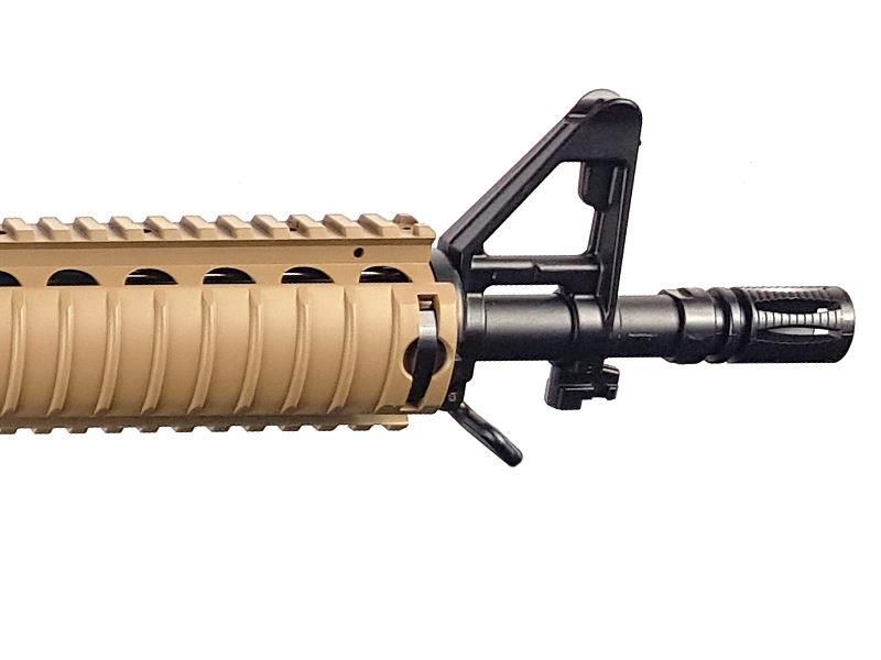 Colt M4 CQB-R Dual Tone Tan AEG (With Battery and Charger - Cybergun - 180834)