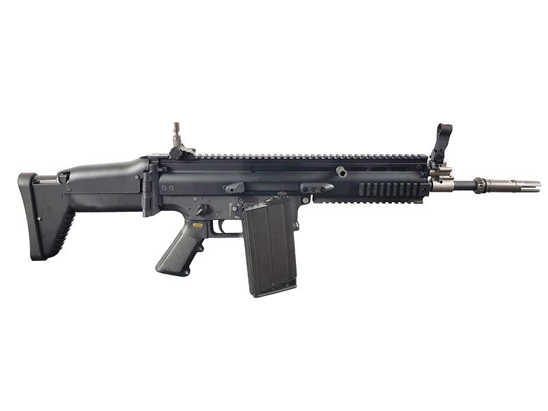 FN Herstal Scar-H Gas Blowback Rifle (200512 - Licensed by Cybergun - Made by WE - Black)