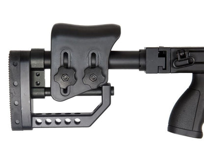 Well MB4411a PSG-1 Spring Sniper Rifle (Upgraded Steel Parts - Black)