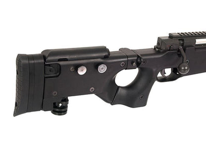 Well MB08 Sniper Rifle Folding Stock (Upgraded Steel Parts - Spring - Black)