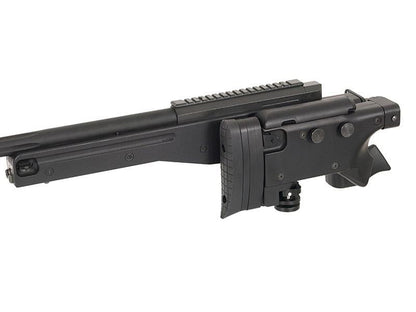 Well MB08 Sniper Rifle Folding Stock (Upgraded Steel Parts - Spring - Black)