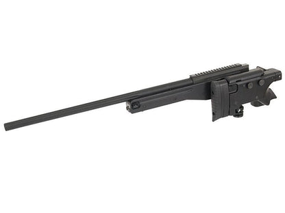 Well MB08 Sniper Rifle Folding Stock (Upgraded Steel Parts - Spring - Black)