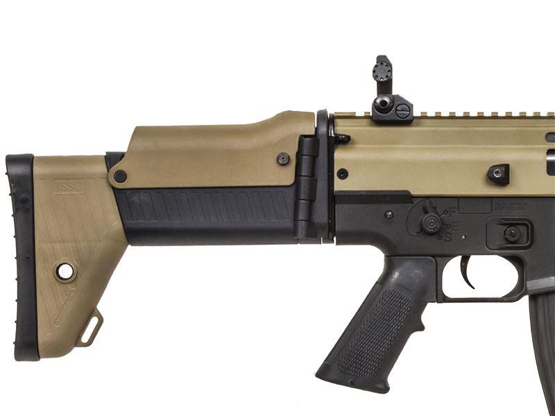 ISSC by Classic Army MK16 MOD Sports Line with Mosfet (Black/Tan - CA-SP102P-T)