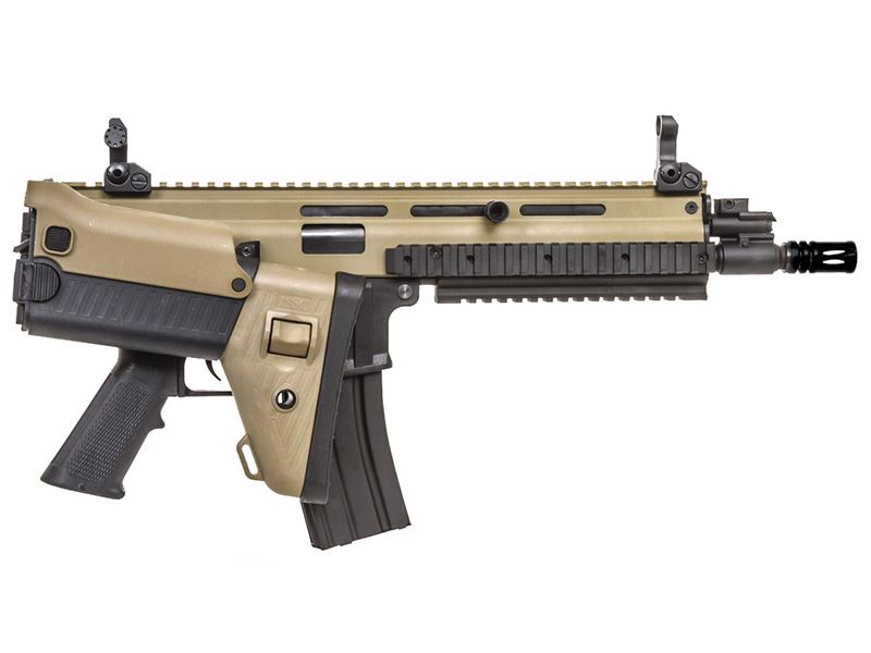 ISSC by Classic Army MK16 MOD Sports Line with Mosfet (Black/Tan - CA-SP102P-T)