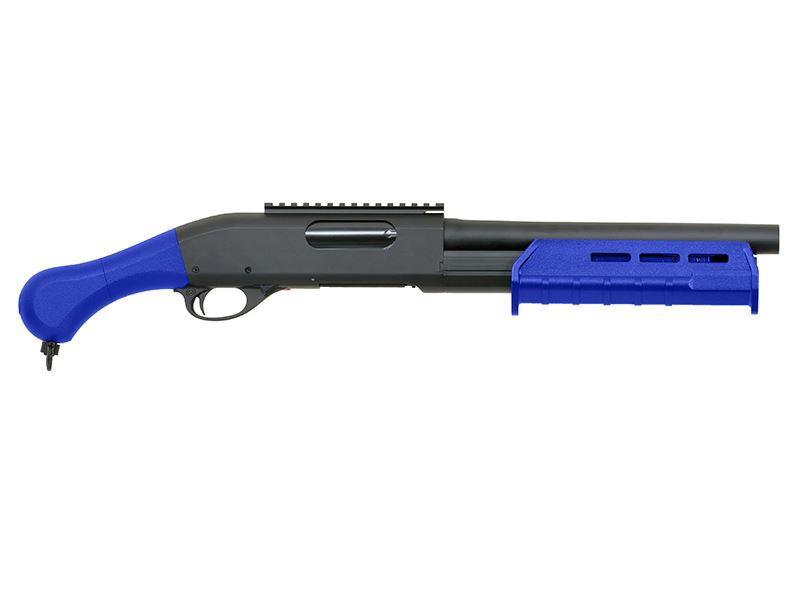 Cyma CM357 Short Shotgun (Magpull Style Pump - CM357 - Blue)