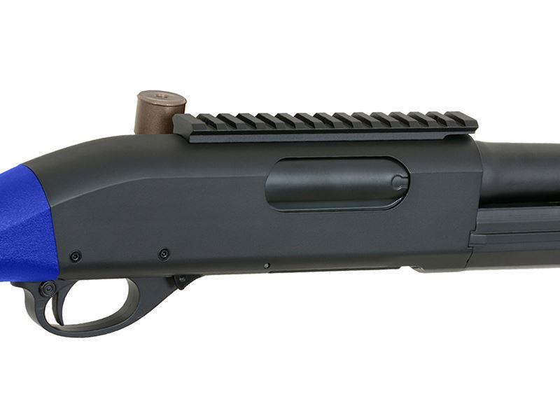 Cyma CM357 Short Shotgun (Magpull Style Pump - CM357 - Blue)