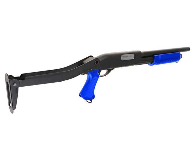 Cyma CM352M Tactical Short Barrel Tri-Shotgun (3 Burst) (CYMA-CM352M - Blue)